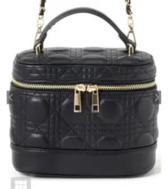 2Wayキルティングチェーンショルダーバニティバッグ　tr602