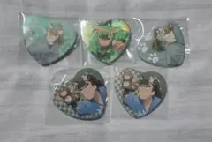 る*る様 忍たま乱太郎 ナンジャタウン ハート缶バッジ 中在家長次 まとめ売り