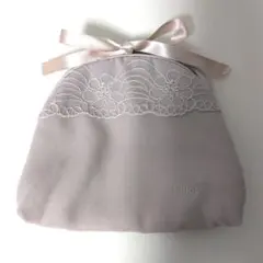 Chloe ランジェリーポーチ ノベルティ クロエ 小物入れ ポーチ 紫ピンクのサムネイル