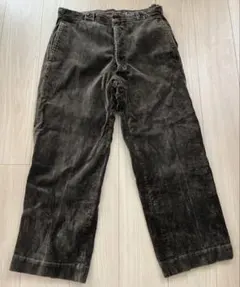 VINTAGE 40sフランス太畝コーデュロイ VELOUREX SOMLYS VINTAGE 40sフランス太畝コーデュロイ VELOUREX SOMLYS - メルカリ