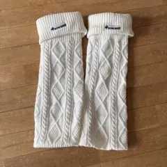 ピーターラビット様専用⭐︎ルコック　ゴルフ　テニス　レッグウォーマー　ホワイト