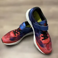 moon STAR! キッズスニーカー 24.5cm 赤と青のグラデーション