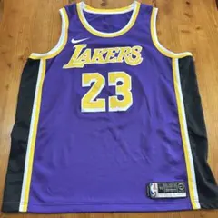 美品　Nike レイカーズ　NBA レブロン　ユニフォーム　Lakers 23