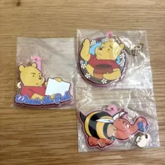 くまのプーさん 原作デビュー95周年一番くじ　ラバーキーホルダー 3個セット