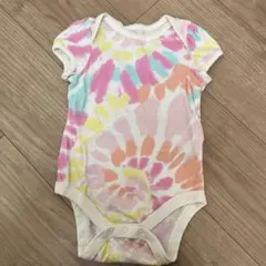 【最終値下げ】4月末まで　baby GAPタイダイ柄ロンパース 12-18ヶ月