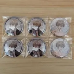 桃源暗鬼×極楽湯 RAKU SPA コラボグッズ 缶バッジ 皇后崎迅 6点セット