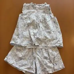 BeBe 花柄 セットアップ 120cm