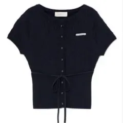 トップス andmary Martha cardigan set tops br andmary♡ Martha cardigan set tops navy - メルカリ