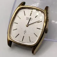 希少 不動 未確認 セイコー シャリオ 70s スクエア 金メッキ 腕時計のサムネイル