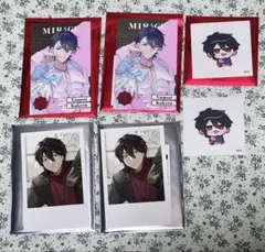 にじさんじ　夢追翔　8周年　メタルカード　ステッカー　チェキ風カード