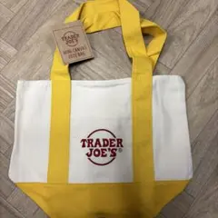 《新品タグ付き》TRADER JOE'S ミニトートバッグ イエロー