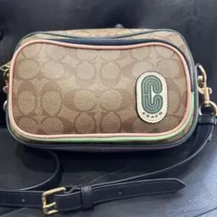 コーチ　COACH シグネチャー ショルダーバッグ マルチカラーのサムネイル