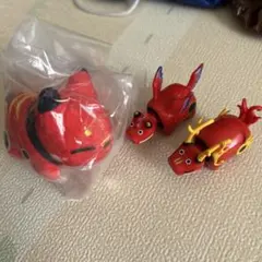 赤べこ カプセルトイ フィギュアセット 赤べこフレンズ【美品】