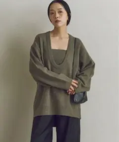 Plage/美品/MY_Uneck ニット