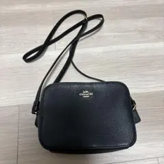 極美品 コーチ ショルダーバッグ ジェス キルティング レザー 黒 C1569