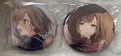 プロセカ　グリッター缶バッジ　東雲絵名