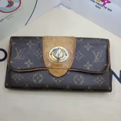 LOUIS VUITTON モノグラム デニム 三つ折り財布 - メルカリ