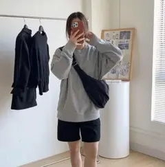 ✨【2025年新作・韓国トレンド】大容量ナイロン ホーボスバッグ✨