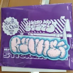 BE:FIRST RYUHEI モコモコ刺繍ステッカー