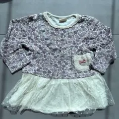 nicorito 90センチ 花柄 レース ワンピース 女の子のサムネイル