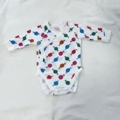 UNIQLO ベビー ボディスーツ　ロンパース 60cm 魚柄