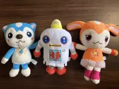 NHK ガラピコぷ〜 ぬいぐるみ 3体セット ガラピコ チョロミー ムームー