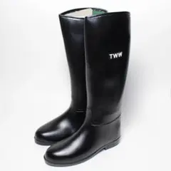 新品未使用 トラディショナルウェザーウェア ロングレインブーツ ブラック 39のサムネイル
