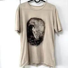adam et rope グラフィックプリントTシャツ ベージュ　サイズ:42のサムネイル