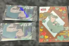 忍たま乱太郎 ツインウエハースの段 其ノ二　No.12 中在家長次　2枚とおまけ