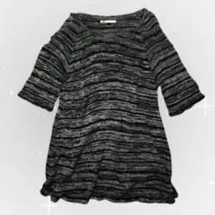 00s archive 平成初期 半袖ニット グランジ ボーダー お兄系