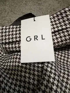GRL  新品タグ付き　千鳥柄ショートパンツ