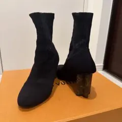 ルイヴィトン モノグラム アンクルブーツ