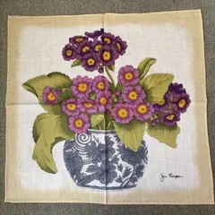 Jim Thompson ハンカチ《プリムラPU》