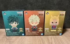 一番くじ ヒロアカ 紡がれる想い ソフビクチュ3種