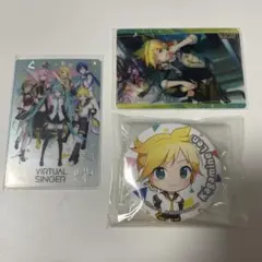 プロセカ 鏡音レン 缶バッジ カード