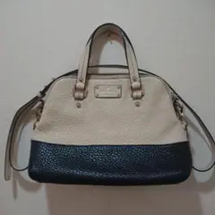 kate spade ケイトスペード バイカラー 2wayバッグ