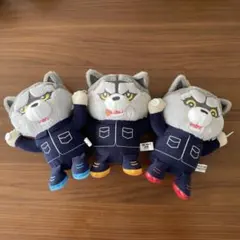 はぐはぐマンウィズ MAN WITH A MISSION ぬいぐるみ 3体セット