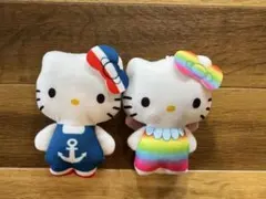 ハッピーセット ハローキティ ぬいぐるみ 2体セット