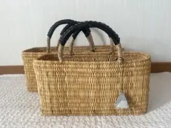 2個セット　warang wayan ワランワヤン　バスケット　かごバッグ
