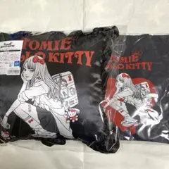 富江 ハローキティ クッション トートバッグ ブラック エニマイくじ ギャル富江