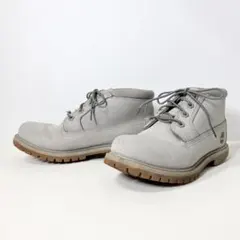 Timberland ウォータープルーフ チャッカブーツ グレー系 23.0cm