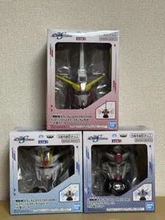 ガンダムSEED フリーダム ヘッド型スピーカー 3種セット