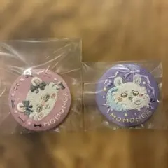 ちいかわ　刺繍缶バッチビスケット2 モモンガ　2点