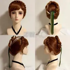 エルサ 戴冠式風 ウィッグ Dハロ - メルカリ