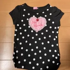 Hot Biscuits 水玉模様 Tシャツ 110