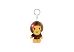 BAPE もこもこ マイロマスコットキーホルダー☆新品・未使用 限定値下げ！新品☆A BATHING APE もこもこ マイロ キーホルダー