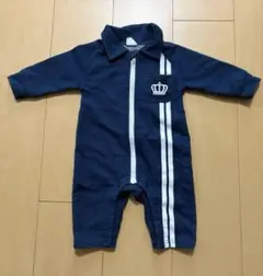baby doll. ネイビー ロンパース 70