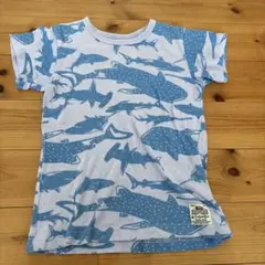 F.O kidsサメ柄 Tシャツ 140cm ブルーのサムネイル