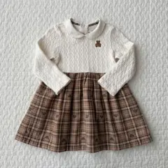 ミキハウス　ワンピース 90