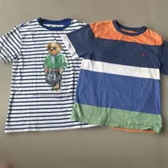 ポロラルフローレン　ボーダーTシャツ2枚セット140cm